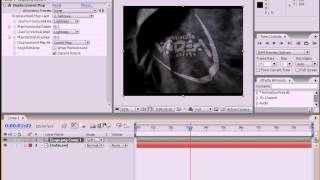 How to Displacement Map in Adobe After Effect #A 03a