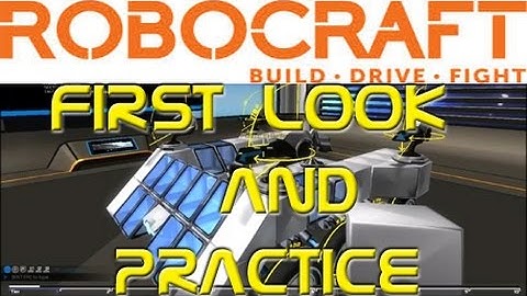ROBOCRAFT : First Look and Practice