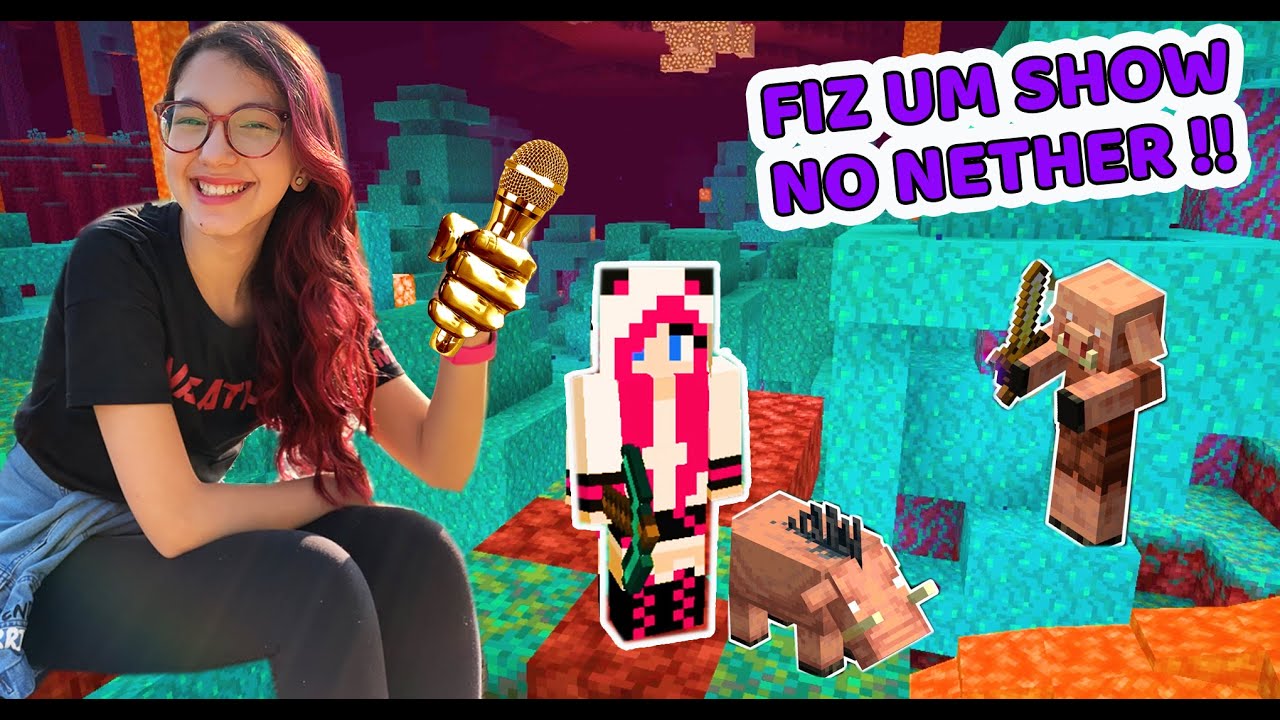 NOVO NETHER CHEIO DE MONSTROS !! MINECRAFT UMA NOVA AVENTURA | Luluca