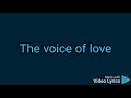 Victor Wood - The Voice Of Love