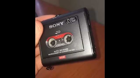 Mini Sony Walkman from 1992