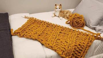 Loom for Chunky Knit Blankets
