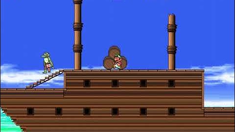 Super Mario Bros. X2 Beta 5.3 - SMB: The Legend of the Koopalings v1.5 Preview - Ships Sailing
