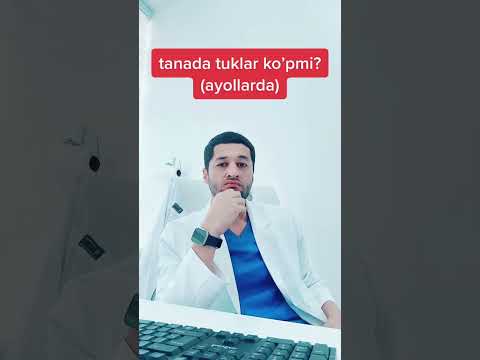 Ayollar tanasida tuklarning