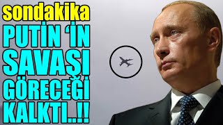 Puti̇n Ofi̇si̇ni̇ Uçağa Taşidi.. Sa-Vaşi Artik Oradan Yönetecek..