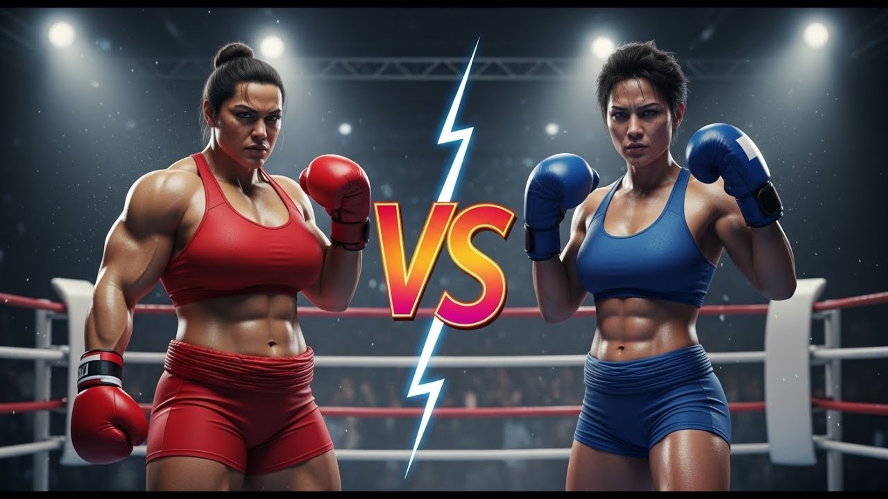 HANA vs KEIKO – The First Impact | A Cinematic AI Boxing Battle | Boxing Multiverse (4K)