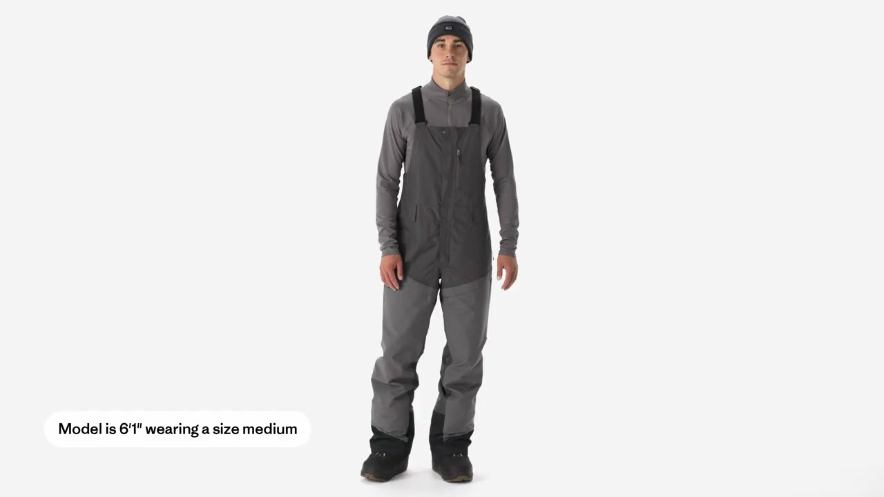 Preview of Patagonia Insulated Snowfarer Bibs - Men's Video