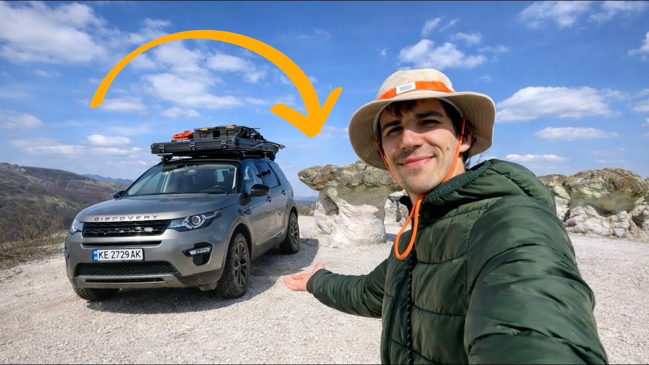 Камʼяні ГРИБИ на Land Rover Discovery Sport (adventure/overlanding/offroad) 4K