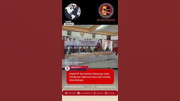 Satpol PP dan Damkar Indramayu Gelar Pembinaan Satlinmas Desa 2025 di Balai Desa Beduyut