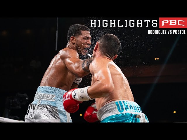 Rodriguez vs Postol HIGHLIGHTS: July 15, 2023 | PBC on Showtime class=