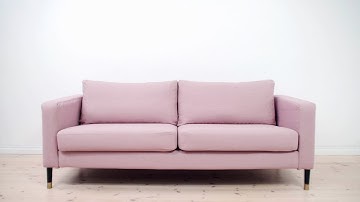 Easy Style Makeover For Your IKEA Karlstad Sofa With Bemz