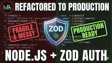 I Refactored my Auth System for Production (Node.js & Zod)