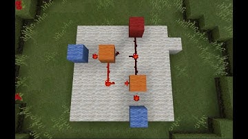 Redstone NOR Latch [Minecraft 1.0]