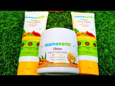 Mamaearth UBTAN night facemask review | RARA| Mamaearth | night skincare routine