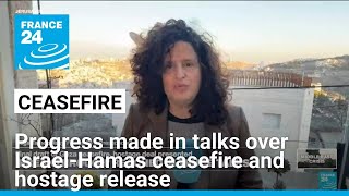 Progress made in talks over Israel-Hamas ceasefire and hostage release • FRANCE 24 English