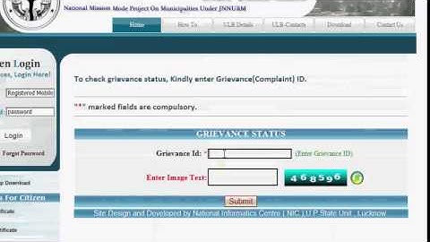 How-to Videos: Public Grievances- How to Check Status of a Registered Complaint
