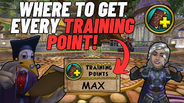 Wizard101| How To Get MAX Training Points!