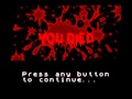 Game Over Resident Evil Gaiden 