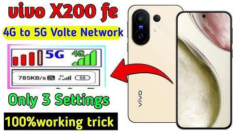 Vivo X200 fe 5G Network problem problem solve // How to fixd Network problem in Vivo X200 fe 