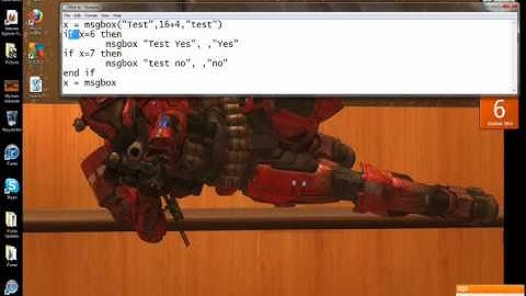 How to program Visual basic script part 2