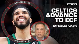 CELTICS TO EASTERN CONFERENCE FINALS 👏 Tim Legler reacts to Boston's Game 5 win | SportsCenter