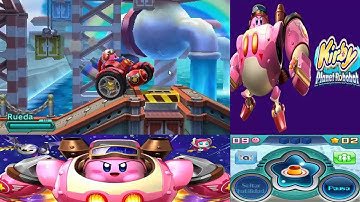 GAMEPLAY KIRBY PLANET ROBOBOT STAGES 3-1 & 3-2 HD
