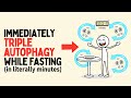 How to Trigger Autophagy Faster While Fasting (Science-Based Protocol)