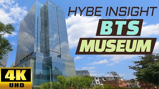 [BTS]💜BTS Museum HYBE INSIGHT - Seoul Yongsan - Korea Walk Tour 4K