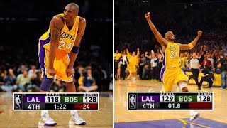 NBA "One in a Million" Last Minute Comebacks!