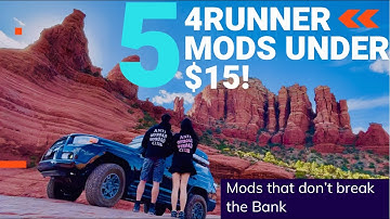 Five Cheap 5th Gen 4Runner Mods Under $15