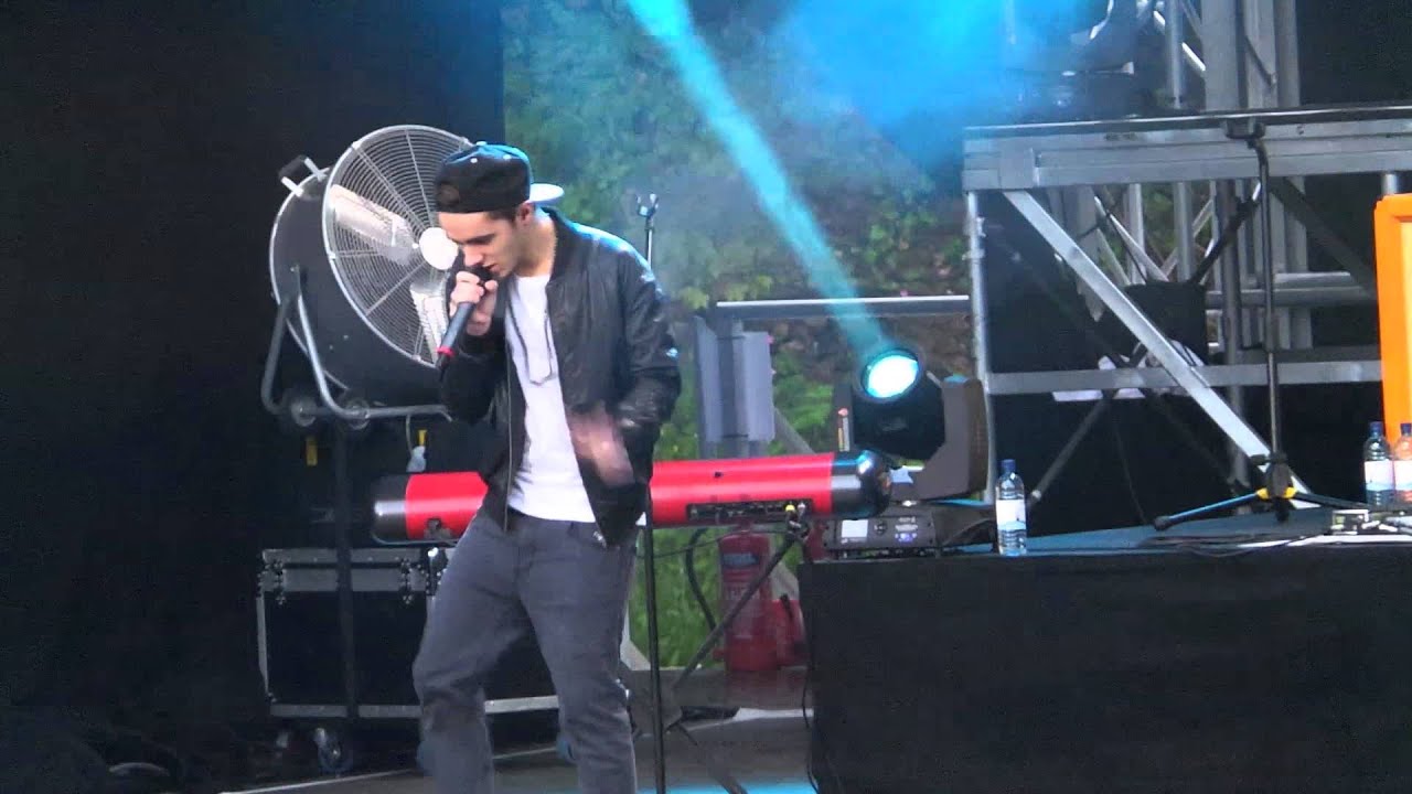 The Wanted - The Killers medley - Scarborough Open Air Theatre 14/6/13