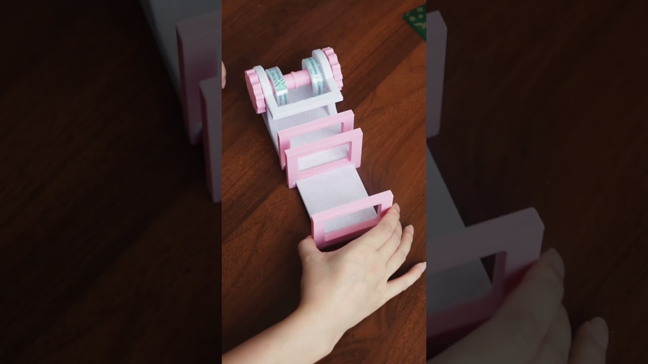 3D printed tape dispenser — the ultimate gift-wrapping hack! 