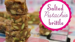 Salted Pistachio Brittle