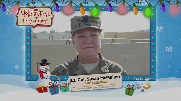 Lt. Col. Susan McMullen Wishes You Merry Christmas...