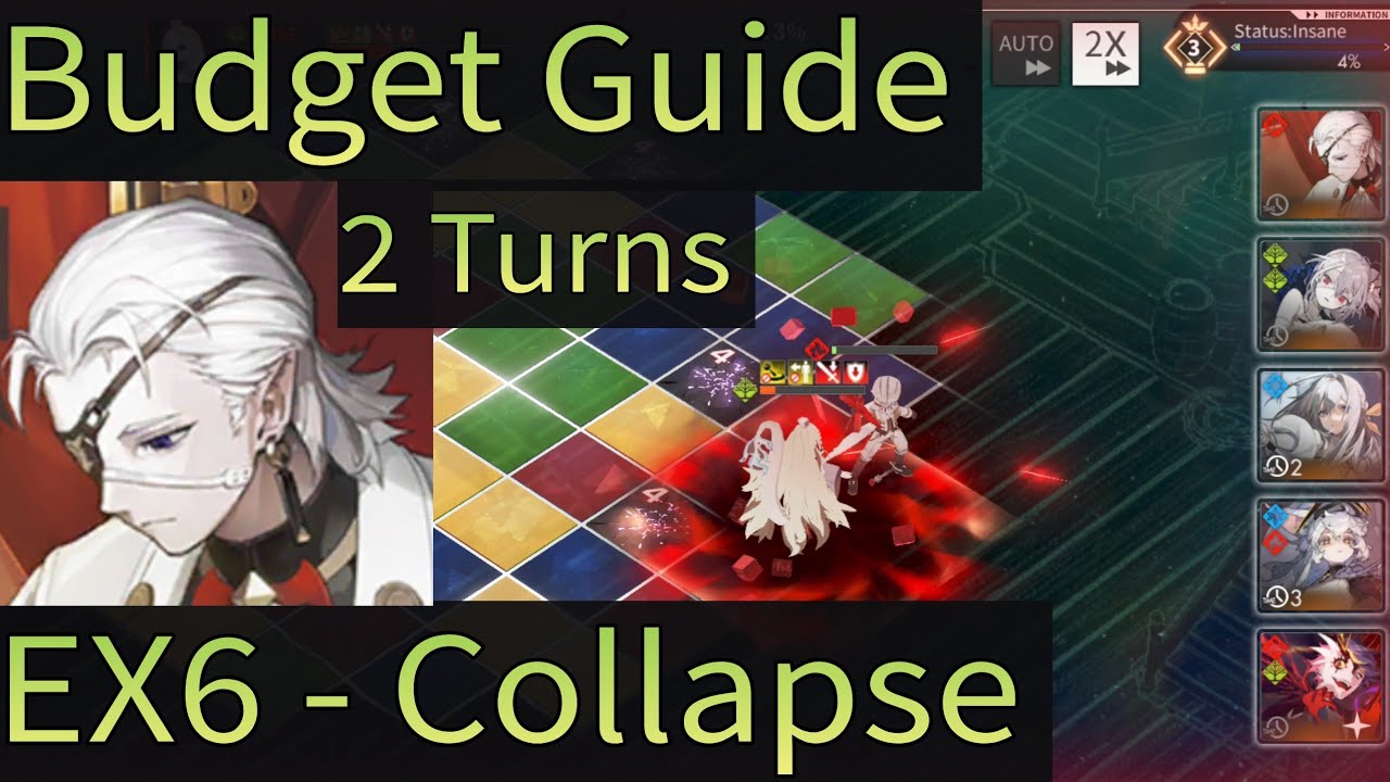 [Alchemy Stars] EX6 - Collapse | Budget Guide | Nails + Chloe + Philyshy Version