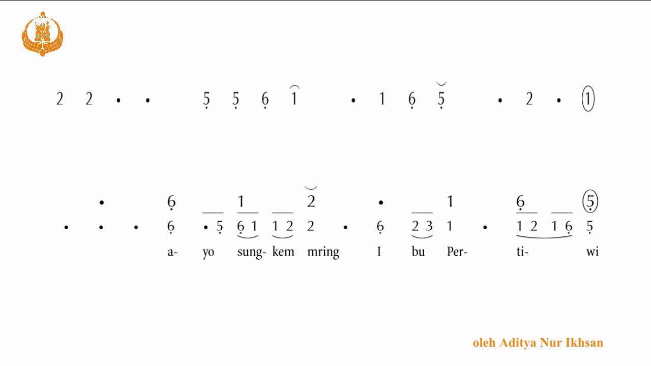 Latihan Gerong: [4] Ketawang Ibu Pertiwi Pelog 6 (+Sinden)