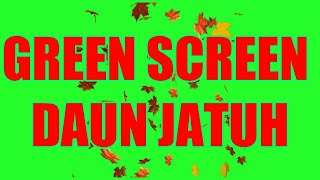 Green Screen efek daun jatuh #Dunia Green