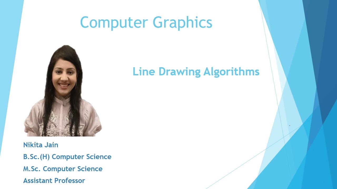 L - 1.2 : "Introduction to Line Drawing Algorithms in Computer Graphics ...