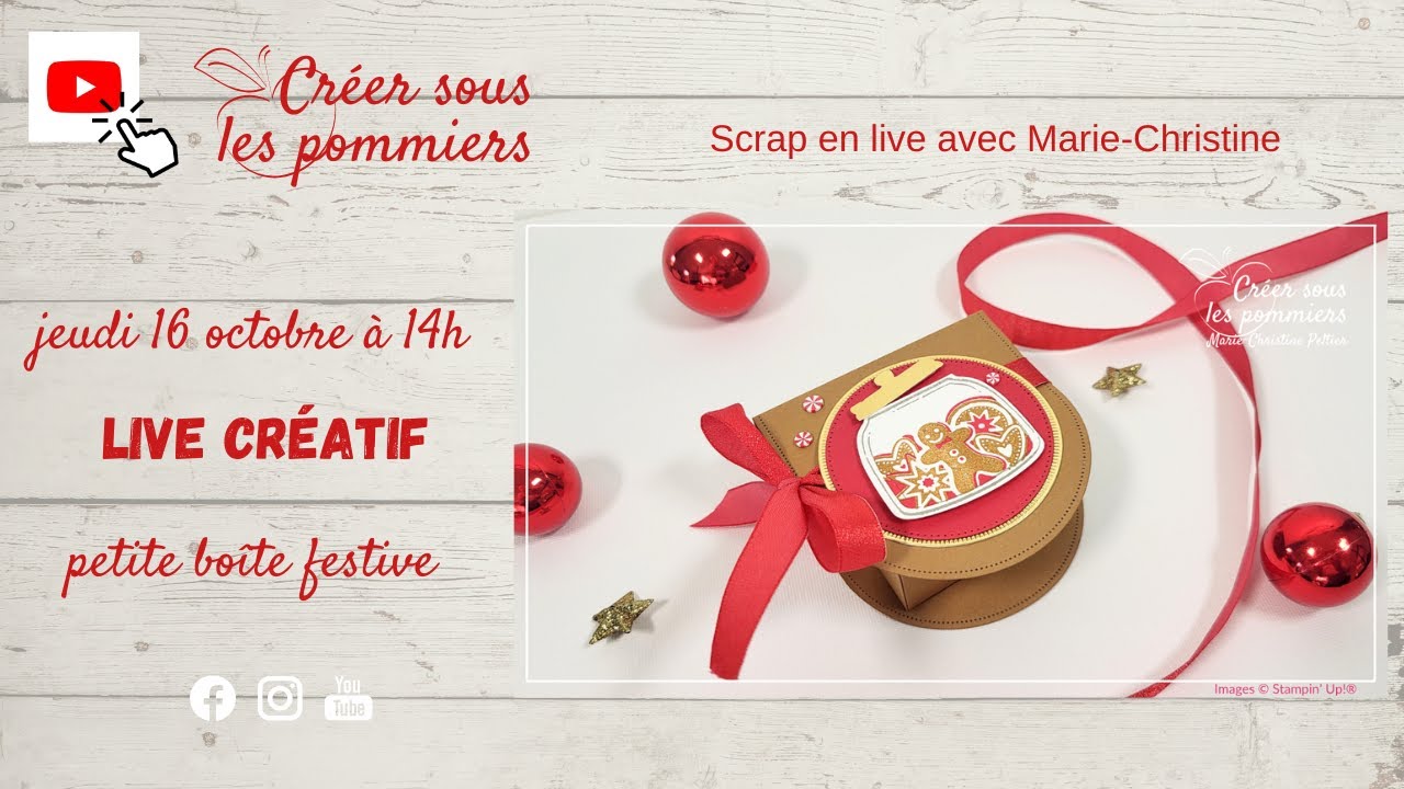 [LIVE] Créons ensemble une petite boîte festive
