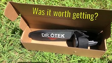 Unboxing and demo - DR.ÖTEK metal detector digging tool! How well did it perform?