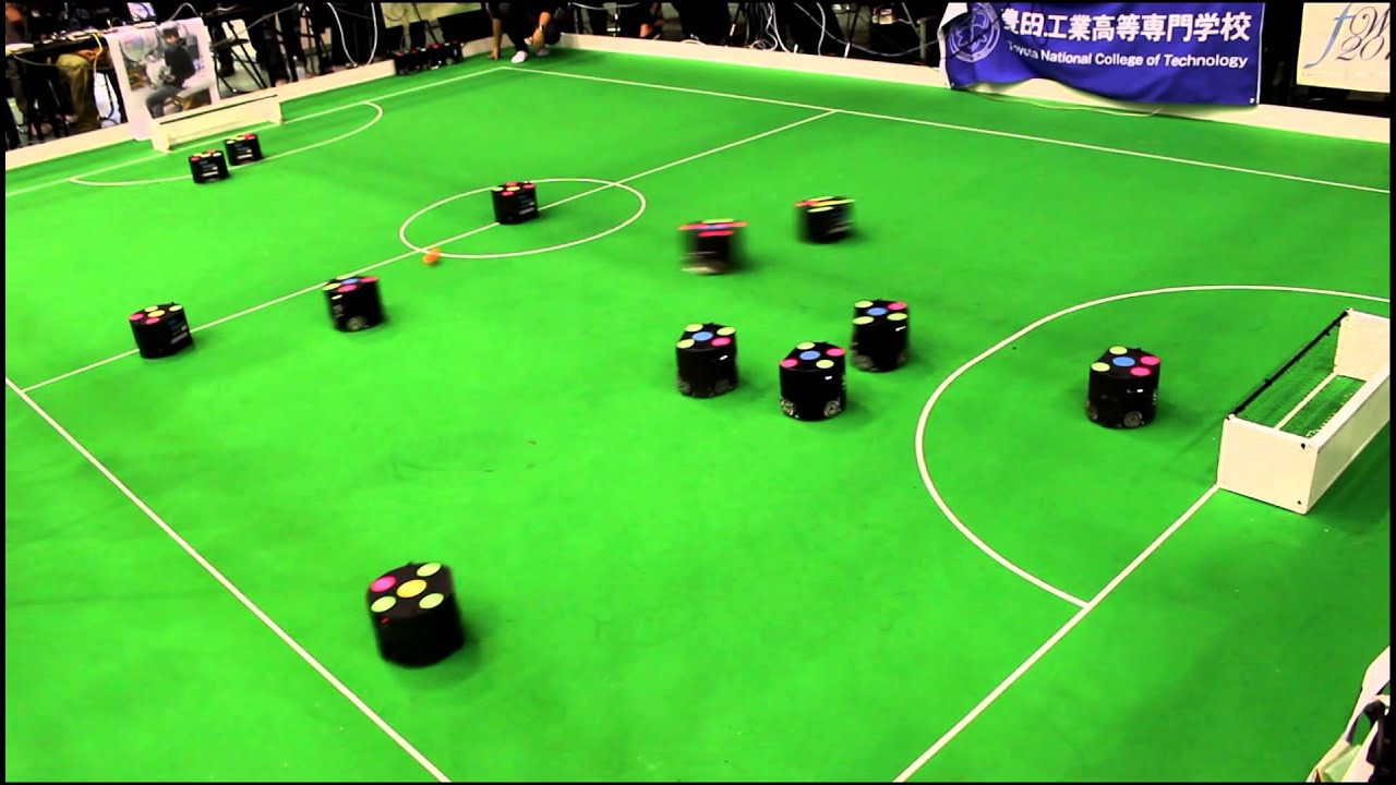 RoboCup Japan Open 2013 SSL Final 2 5 YouTube