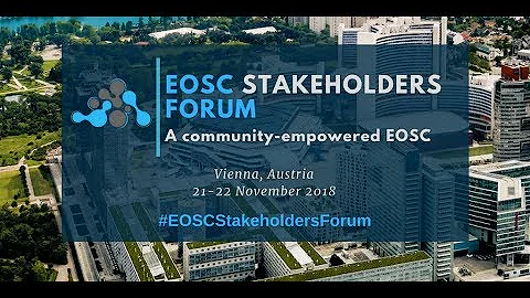 EOSC Stakeholders Forum 2018