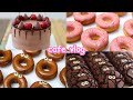[ENG] 👩‍🍳수제 팥앙금이 들어간 앙버터, 구움 도넛, 생크림 케이크 만들어 봤어요 | Cafe Vlog/Baking Vlog |내복곰