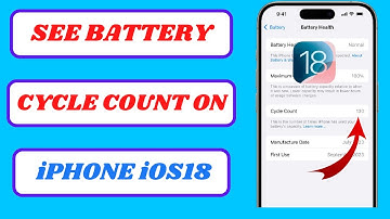 What Is Battery Cycle Count & How to Check It on iPhone iOS 18 | Easy Guide!