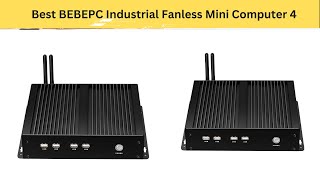 BEBEPC Industrial Fanless Mini Computer 4 COM Intel Core i5-3317U Windows XP/10 Mini PC 4*RS23