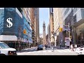 TORONTO Bay Street Financial District Walk 4K Walking Tour - Toronto Ontario Canada 2021