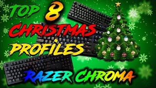 8 Christmas Chroma Profiles | Razer Synapse 3
This is a compilation of 8 of the best Christmas Chroma profiles the you can have on your Razer Chroma Keyboard.
Big Thanks to the Artists who made these profiles... A lot of their work can be found on https://www.reddit.com/r/ChromaProfiles/
***FOLLOW ME***
Twitch: https://twitch.com/Unrealhero_
Twitter: https://twitter.com/Unreal_hero
Instagram: https://instagram.com/Unrealhero_
LIKE | SUBSCRIBE | Turn on notifications!
DOWNLOAD PROFILES HERE: https://unrealhero.com/best-razer-christmas-chromas/
For this design and more visit https://Unrealhero.com
MY EQUIPMENT
Razer Huntsman V2 Analog: https://cutt.ly/0Galwqo
Razer Huntsman Mini (60%): https://cutt.ly/mGalyyf
Razer Huntsman Elite: https://cutt.ly/3GaloMA
Razer Basilisk Ultimate: https://cutt.ly/ZGalstB
Razer Firefly V2: https://cutt.ly/xGalff1
Razer Tartarus V2: https://cutt.ly/MGalg7a
Razer Nommo Speakers: https://cutt.ly/UGaljbi
Razer Tomahawk ATX Case: https://cutt.ly/NGalkJ3
Razer Light Strip Set: https://razer.a9yw.net/GjGrW2
Razer Chroma Controller: https://cutt.ly/6Galz6Y
Keycaps - https://cutt.ly/XF5HgNj (Standard bottom row keyboard required)
YMDK Pudding Keycaps: https://cutt.ly/zGalArz
Bottom Row Pudding Keycaps: https://cutt.ly/GGalDpo
Yeelight LED Smart Lamp D2 - https://cutt.ly/pGalGQR
Nanoleaf Panels - https://cutt.ly/IGalK0j
Custom GPU Backplate: https://cutt.ly/iGalXQn
Custom Support Bracket: https://cutt.ly/EGalC78
THANK YOU! 8 Christmas Chroma Profiles | Razer Synapse 3