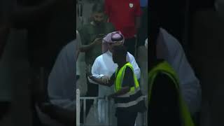 خالد البلطان لحظة نهاية المباراة أمام الأهلي‏⁧‫#الشباب_الأهلي‬⁩