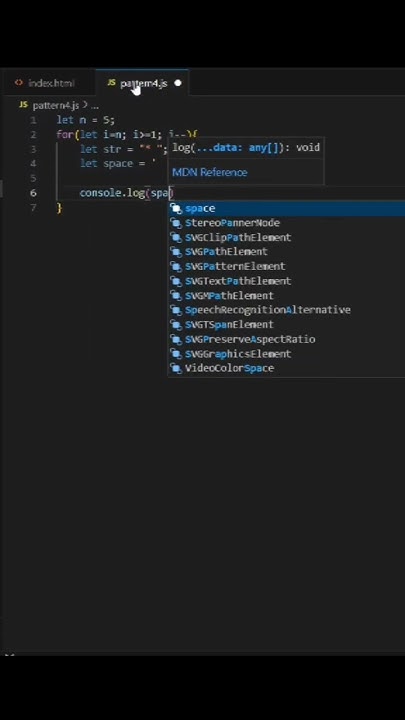 Start Pattern in JavaScript #coding #javascript #programming # ...
