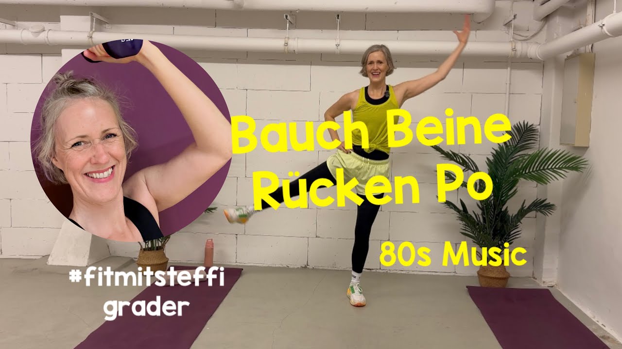 Bauch Beine Rücken Po 80s Music #fitmitsteffigrader 